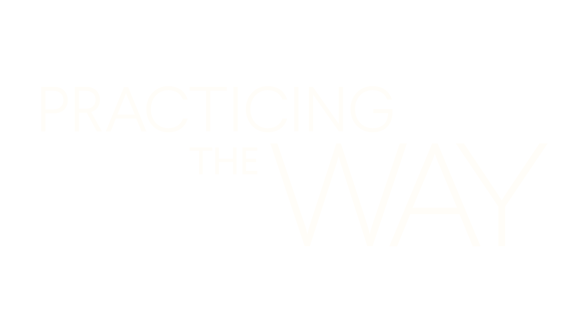 Practicing the Way — SVCC